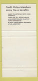 Matchbook Cover - Northwest Credit Union Calgary AB 30 Strike