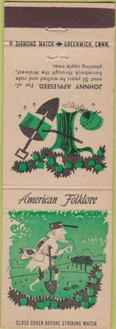Matchbook Cover - American Folktales Johnny Appleseed
