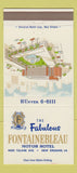 Matchbook Cover - Faontainebleau Motor Hotel New Orleans LA 30 Strike