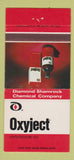 Matchbook Cover - Oxyject Diamond Shamrock Chemical Corp 30 Strike