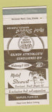 Matchbook Cover - Motel Stewart Naples FL WEAR 30 Strike