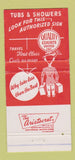 Matchbook Cover - Motel Stewart Naples FL WEAR 30 Strike