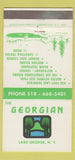 Matchbook Cover - The Georgian Lake George NY 30 Strike