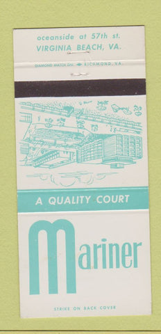 Matchbook Cover - Mariner Virginia Beach VA 30 Strike