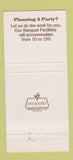 Matchbook Cover - George A Stinson Management Center Ecorse MI 30 Strike