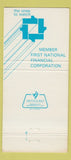 Matchbook Cover - Cheboygan Bank MI St Ignace Wolverine 30 Strike