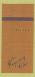 Matchbook Cover - The Regency Club Hyatt Dearborn MI IMPRINT 30 Strike