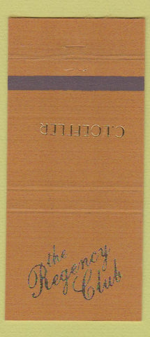 Matchbook Cover - The Regency Club Hyatt Dearborn MI IMPRINT 30 Strike