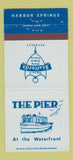 Matchbook Cover - The Pier Stafford's Harbor Springs MI 30 Strike