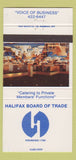Matchbook Cover - Halifax Board of Trade NS 30 Strike