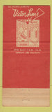 Matchbook Cover - Victor Lim's Detroit MI Chinese Restaurant 30 Strike