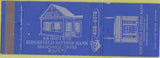 Matchbook Cover - Ridgefield Savings Bank CT