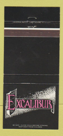 Matchbook Cover - Excalibur Restaurant Southfield MI 30 Strike