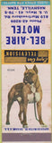 Matchbook Cover - Bel Aire Motel Nashville TN WEAR