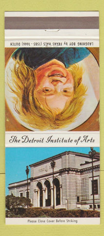 Matchbook Cover - Detroit MI Institute of Art 30 Strike