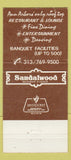 Matchbook Cover - Sandalwood Restaurant Lounge Ann Arbor MI 30 Strike