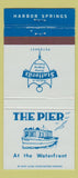 Matchbook Cover - The Pier Stafford's Harbor Springs MI 30 Strike