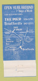 Matchbook Cover - The Pier Stafford's Harbor Springs MI 30 Strike