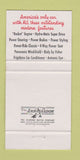 Matchbook Cover - Oldsmobile Rocket Blake Cadillac Harrisburg PA 30 Strike