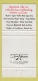 Matchbook Cover - Oldsmobile Rocket Chevrolet Bloomsburg PA 30 Strike