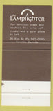 Matchbook Cover - The Lamplighter Toronto ON 30 Strike