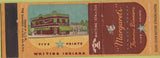 Matchbook Cover - Margaret's Geneva House Five Points Whiting IN