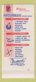 Matchbook Cover - Fontainebleau Motor Hotel New Orleans LA 30 Strike