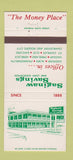 Matchbook Cover - Saginaw Savings and Loan MI 30 Strike