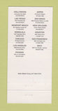 Matchbook Cover - Hard Rock Cafe 25th  30 Strike