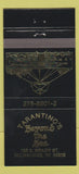 Matchbook Cover - Tarantino's Beyond the Sea Milwaukee WI 30 Strike