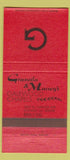 Matchbook Cover - Granata & Massey's Funeral Chicago IL 30 Strike