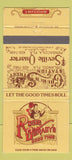 Matchbook Cover - Rosie O'Grady's Seville Quarter Pensacola FL 30 Strike