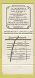 Matchbook Cover - Rosie O'Grady's Seville Quarter Pensacola FL 30 Strike