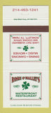 Matchbook Cover - Rosie O'Malley's Restaurant Rowelett TX 30 Strike