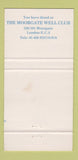Matchbook Cover - Quintessence Luncheon Clubs London UK Moorgate Well 30 Strike