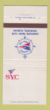 Matchbook Cover - Sarasota Yacht Club FL 30 Strike