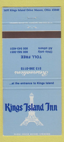 Matchbook Cover - Kings Island Inn Mason OH 30 Strike
