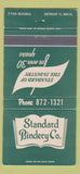 Matchbook Cover - Standard Bindery Company Detroit MI 30 Strike