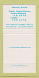 Matchbook Cover - National Bank of Petersburg  30 Strike