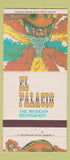 Matchbook Cover - El Palacio Mexican Gaithersburg MD Alexandria VA 30 Strike