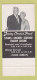 Matchbook Cover - Ross Steak House Cleopatra Lounge Omaha NE 30 Strike