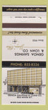 Matchbook Cover - Genoa Savings and Loan OH 30 Strike