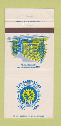 Matchbook Cover - Int Electrical Radio Union IUF Washington DC 1979 30 Strike