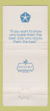 Matchbook Cover - South Boulevard Chrysler Plymouth Charlotte NC 30 Strike