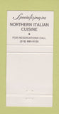 Matchbook Cover - Rossini's New York City  30 Strike