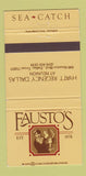 Matchbook Cover - Hayatt Regency Dallas TX Fausto's  30 Strike