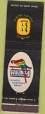 Matchbook Cover - Brazil Palace Hotel Parrot Manaus Amazonas