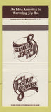 Matchbook Cover - Fisher Stoves Asheville NC 30 Strike