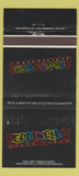 Matchbook Cover - Peppinello Italian Restaurant Canada WEAR 30 Strike