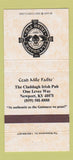 Matchbook Cover - Claddagh Irish Pub Newport KY 30 Strike